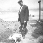 Max Heindel and dog